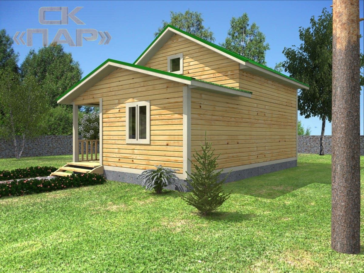 Баня из бруса «Каспийское»